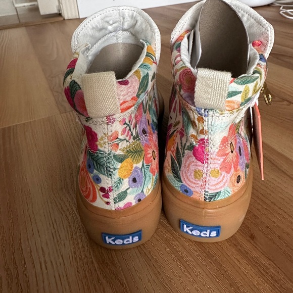 Rifle Paper Co x Keds Women's garden party Cream Floral Sneakers - Picture 3 of 8